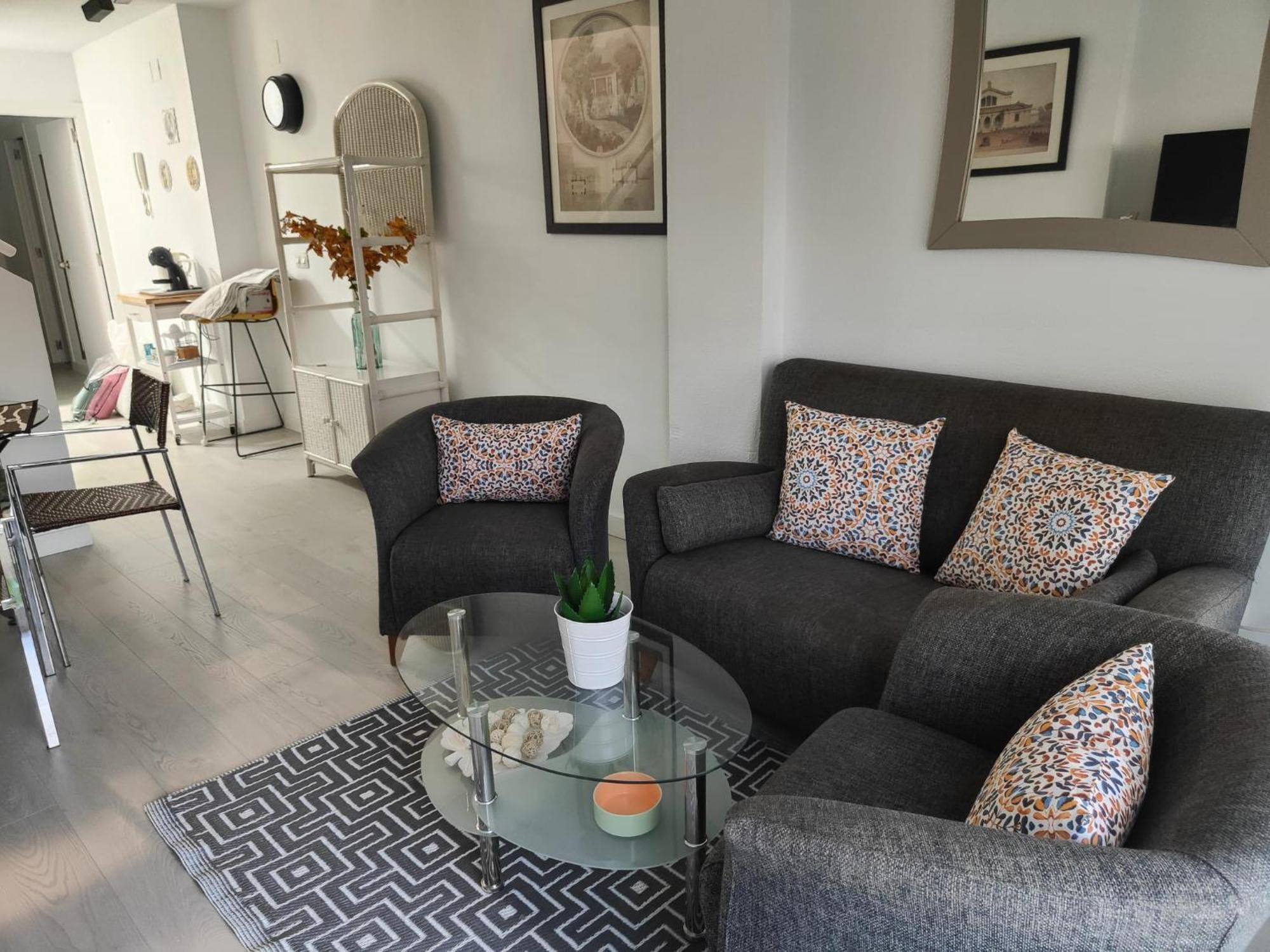 塞维利亚Agradable Duplex Terraza Virgen Del Rocio公寓 外观 照片