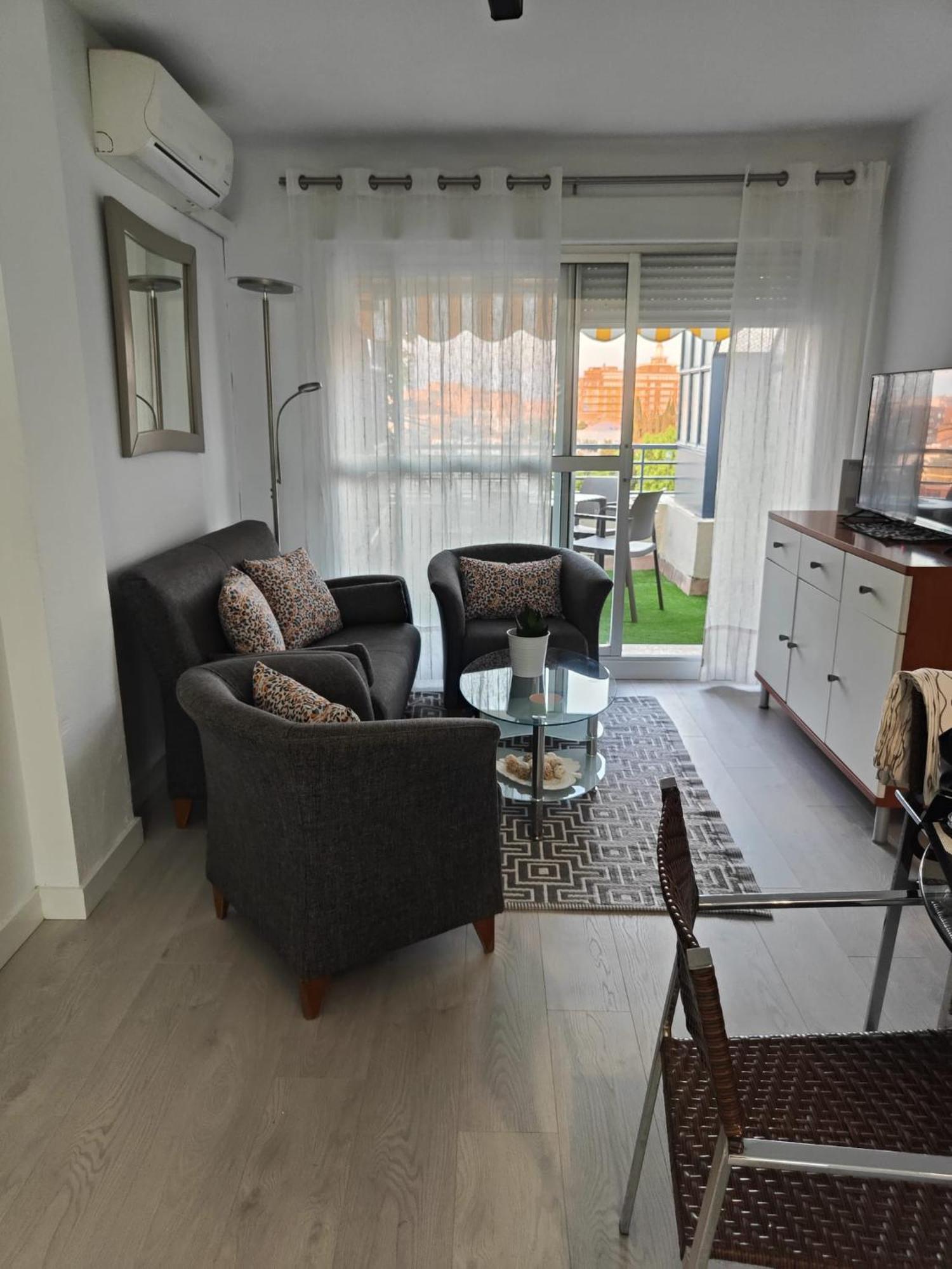 塞维利亚Agradable Duplex Terraza Virgen Del Rocio公寓 外观 照片