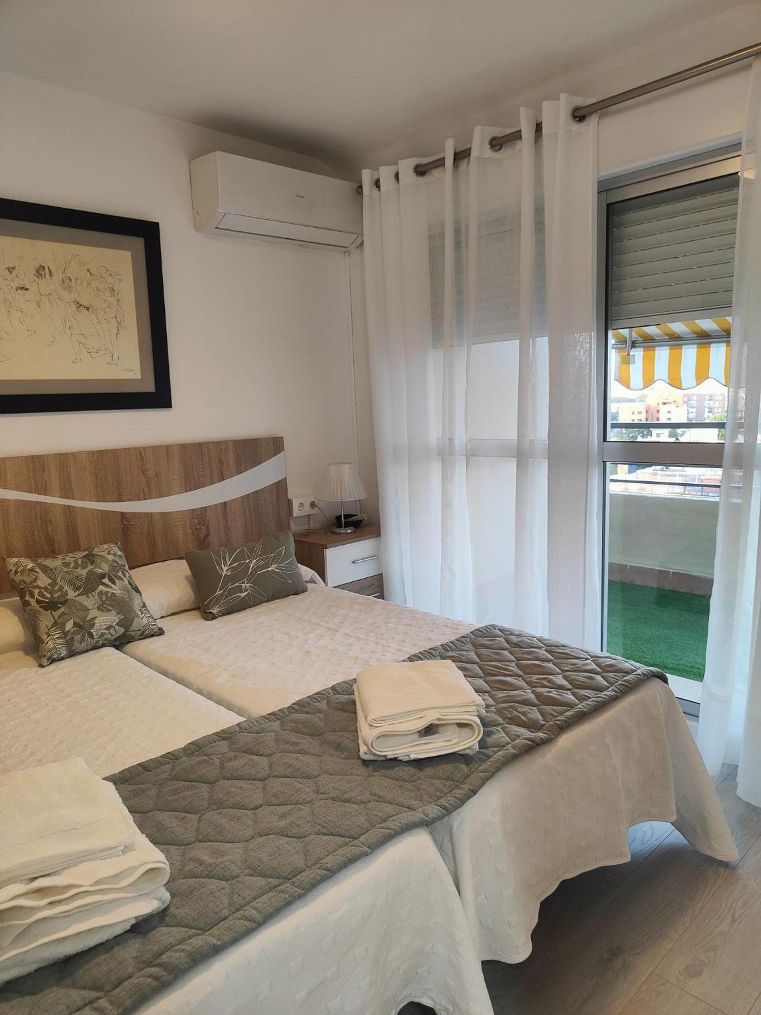 塞维利亚Agradable Duplex Terraza Virgen Del Rocio公寓 外观 照片